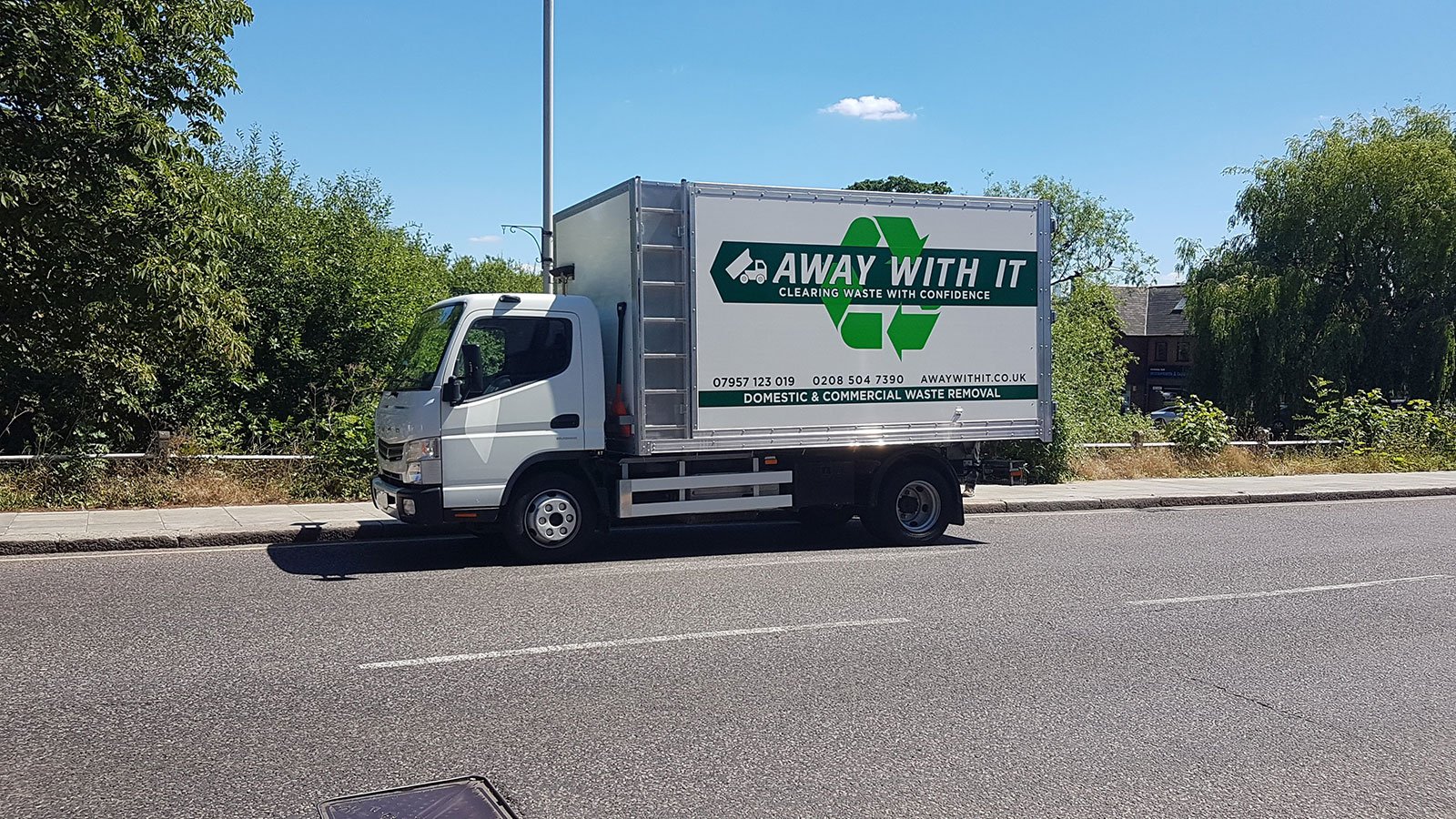 house clearance and waste removal van - Away With It
